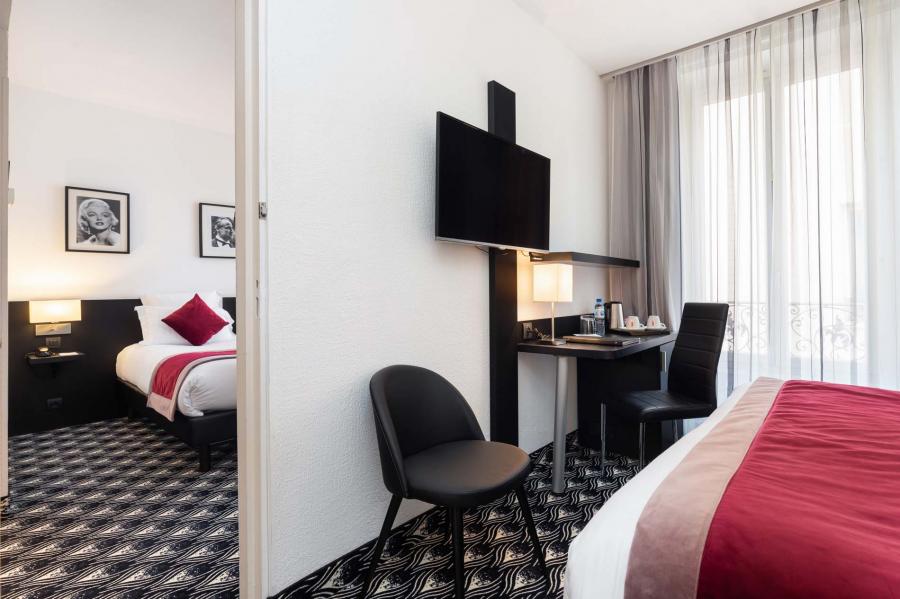 Best Western Plus Hotel Massena Nizza - Doppelzimmer mit verbindungstüre